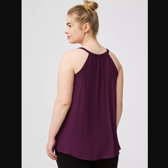 Torrid Georgette Embellished Tank - Picture 2 of 7